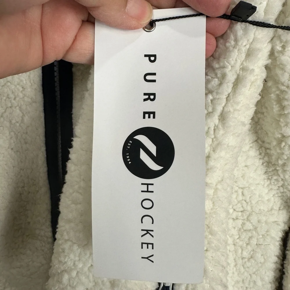 Pure Hockey Women's Retro Sherpa full zip Jacket,‎ sz 2X, NWT $80 - Picture 5 of 6